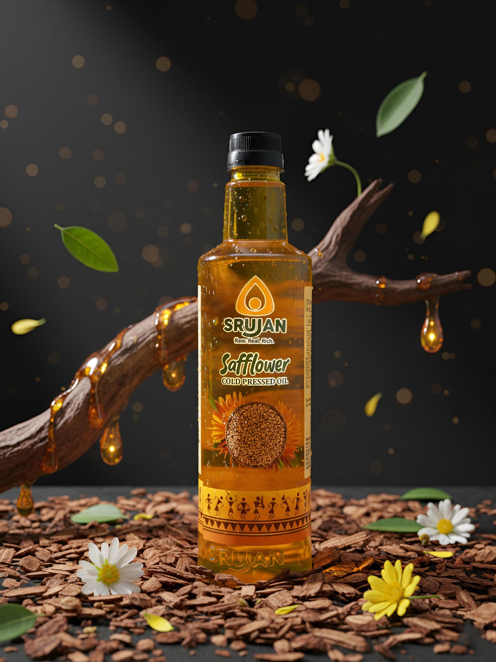 Safflower Cold Pressed Oil