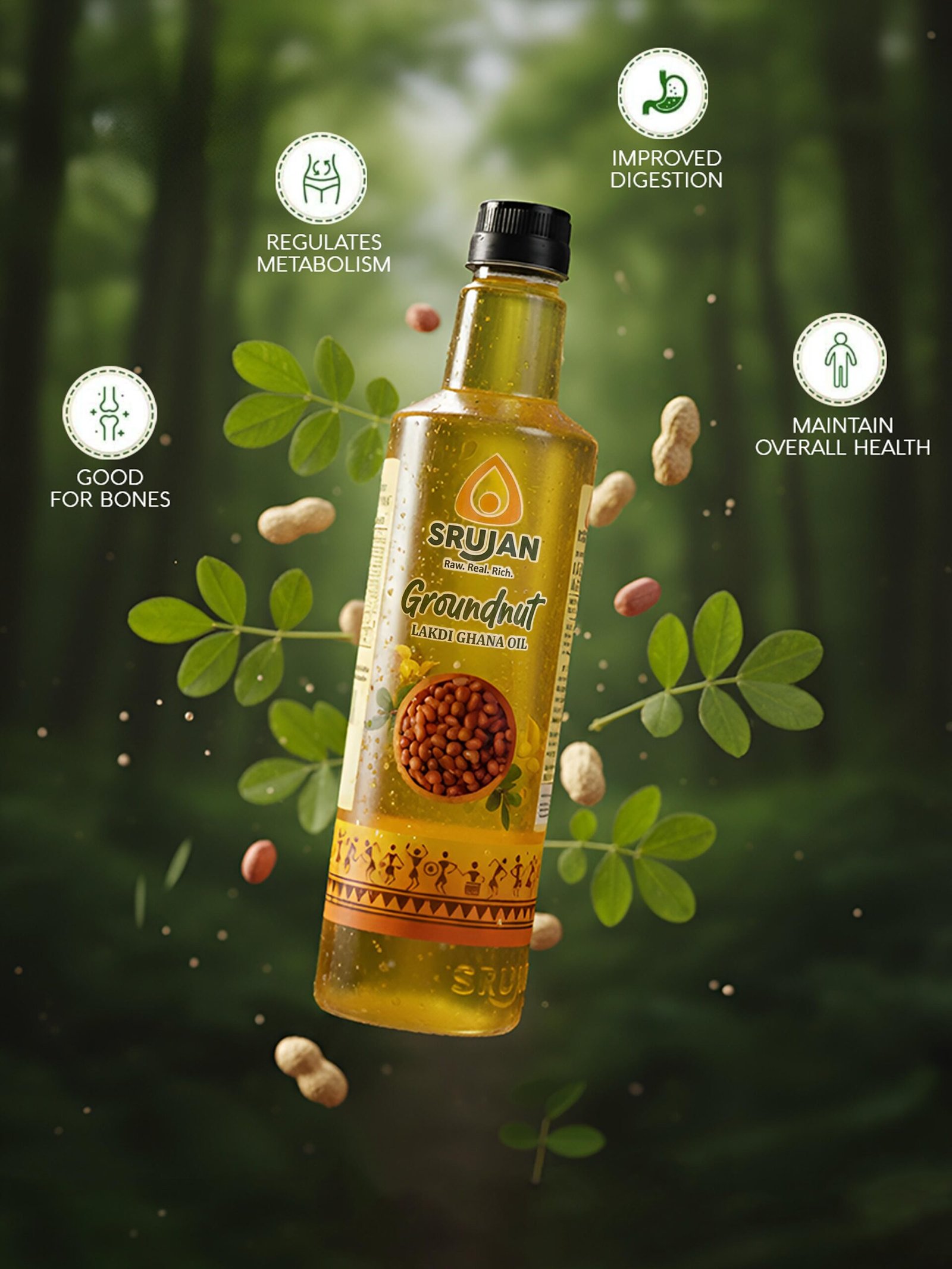 Groundnut Lakdi Ghana Oil